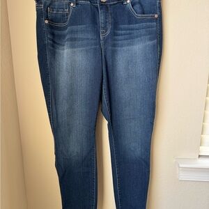 Torrid Denim Jeggings Button Up
